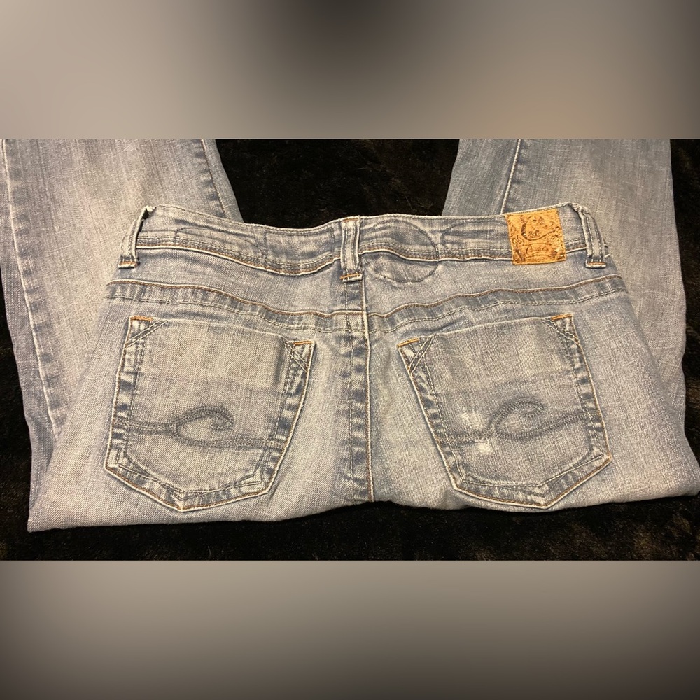 Vintage Candie's Denim Blue Women's Capris SZ 3